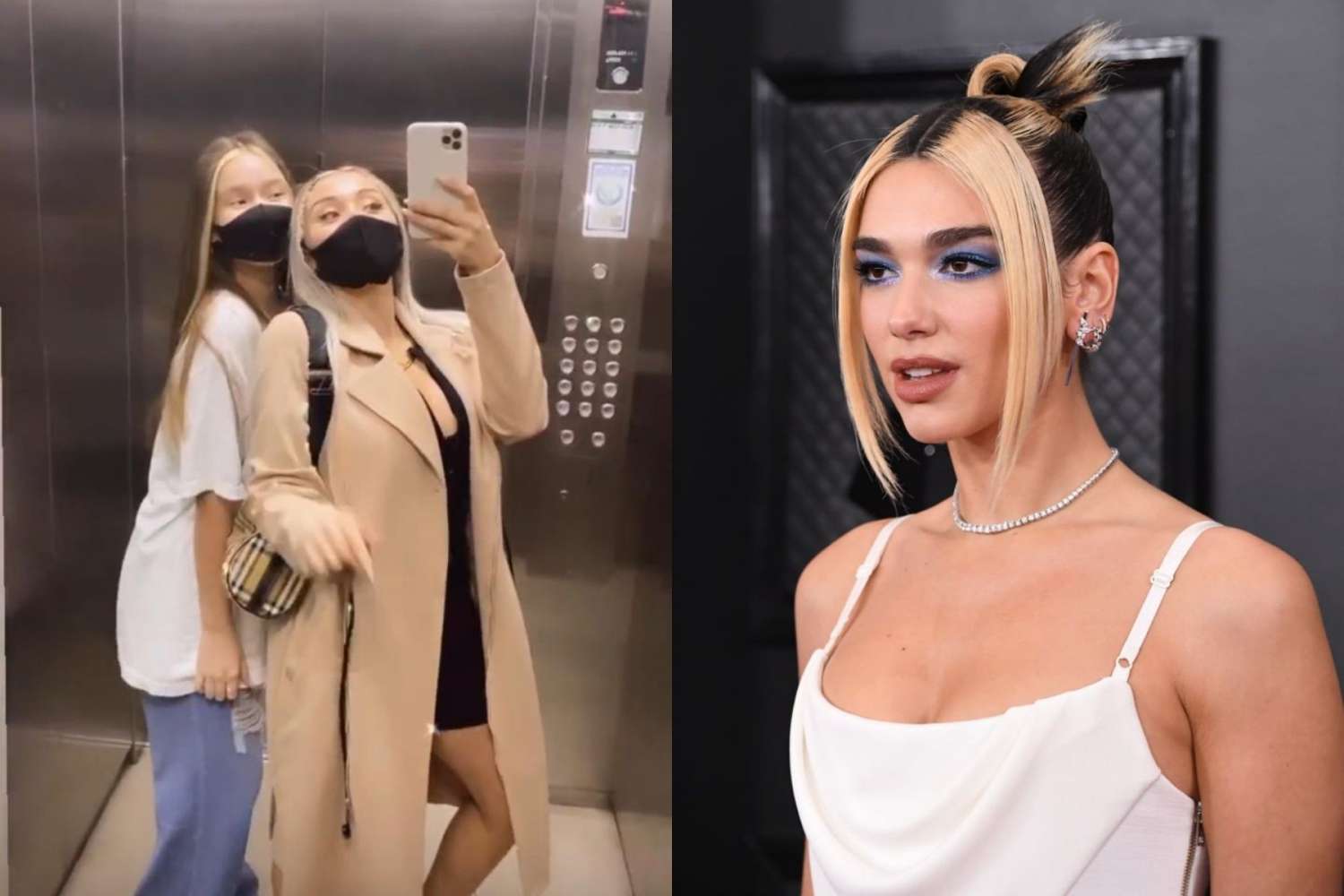 Hija de Daniella Chávez sorprende con look a lo Dua Lipa