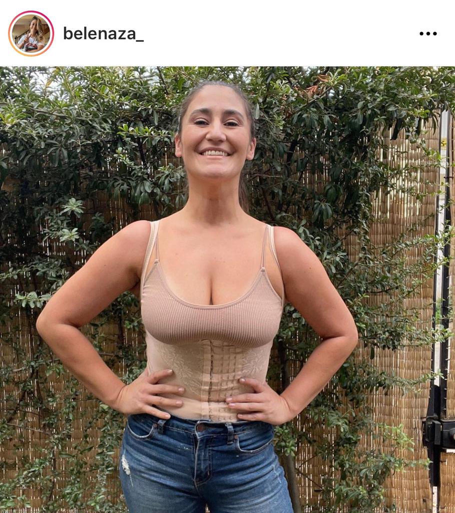 Belén Mora enfrenta a seguidor por desubicado comentario de su cuerpo