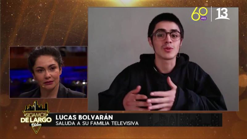 Lucas Bolvarán reapareció en