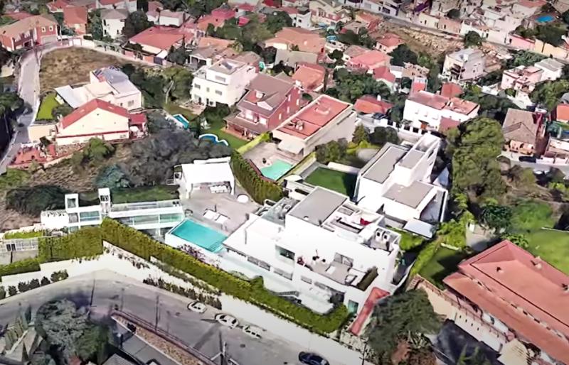 Así es la lujosa mansión de Shakira y Piqué en Barcelona