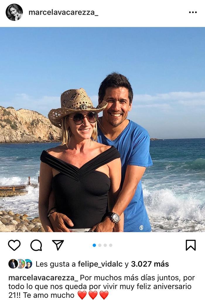 Marcela Vacarezza Y Rafa Araneda Celebran 21 Años De Matrimonio 2916