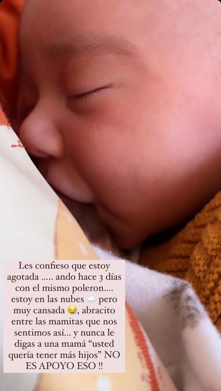 “Agotada”: Joyce Castiblanco se sincera tras ser madre de nuevo