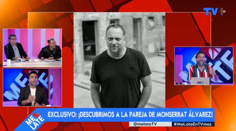 Revelan la identidad de la pareja de Monserrat Álvarez