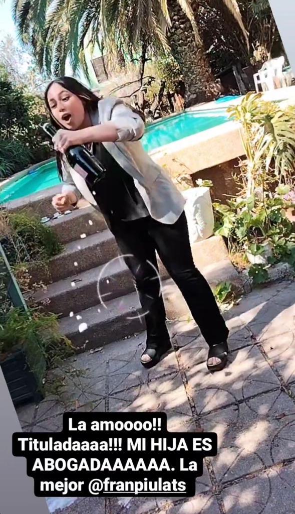 Hija de Gladys del Río alivia su pena con importante logro