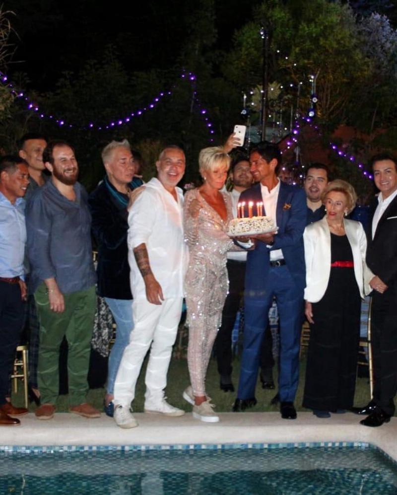 El íntimo cumpleaños N° 64 de Raquel Argandoña