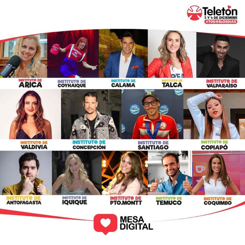 Ignacia Antonia lidera baile de famosos por la Teletón