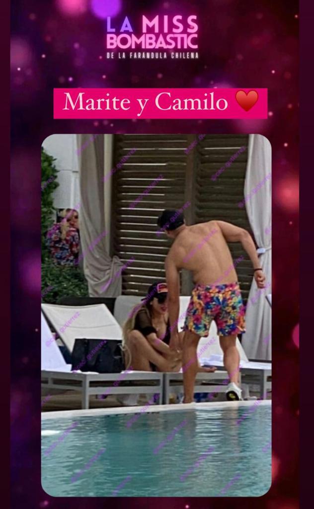 “Mi amor”: Marité Matus se muestra a los besos con Camilo Huerta
