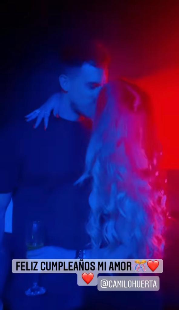 “Mi amor”: Marité Matus se muestra a los besos con Camilo Huerta