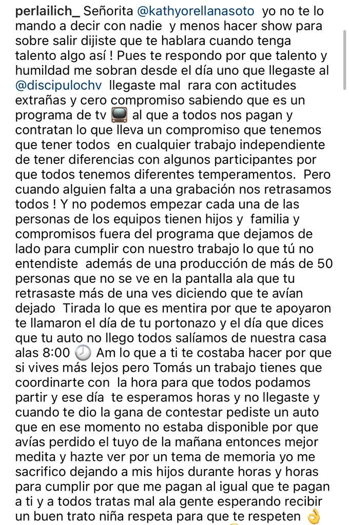 “Hazte ver”: Perla Ilich destroza a Kathy Orellana