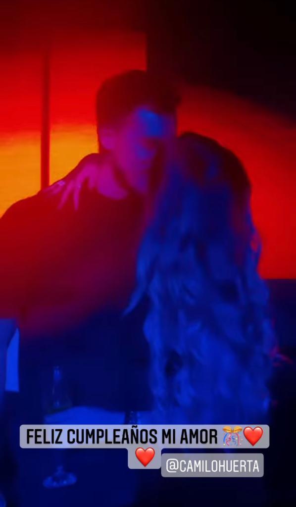 “Mi amor”: Marité Matus se muestra a los besos con Camilo Huerta