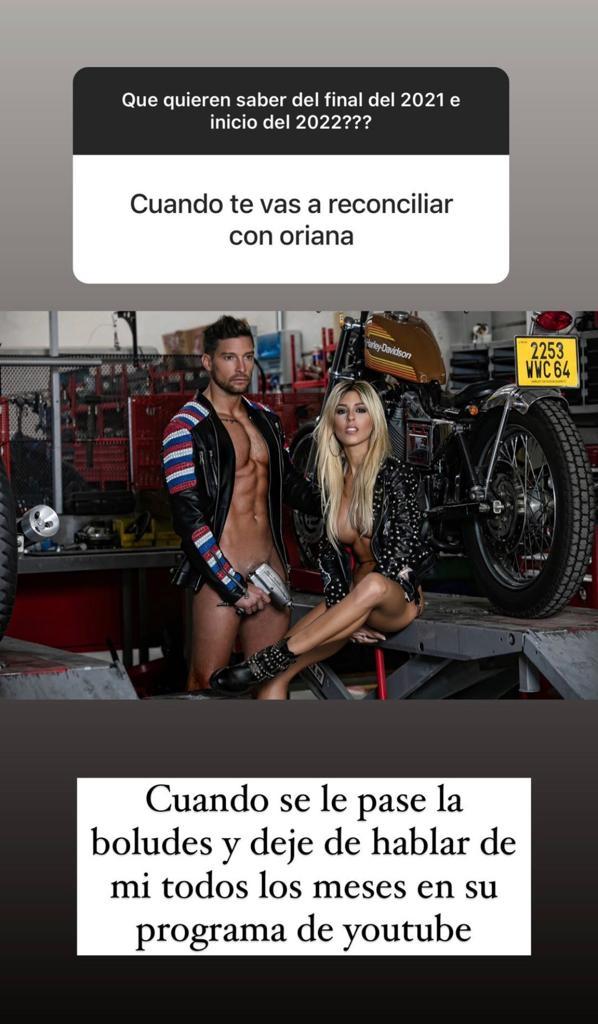 Luis Mateucci habla de posible reconciliación con Oriana Marzoli