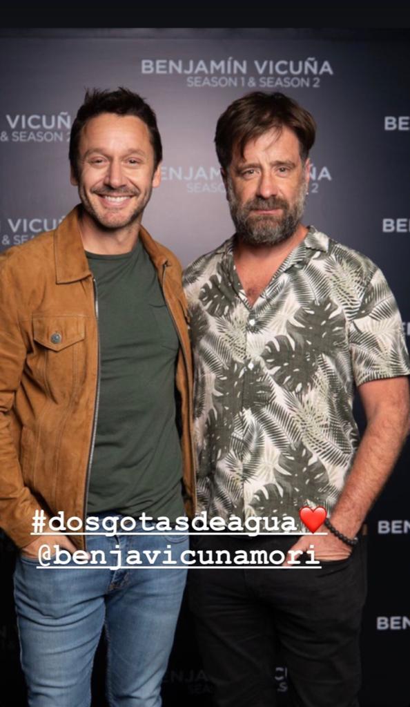 Marcial Tagle bromea con su parecido con Benjamín Vicuña