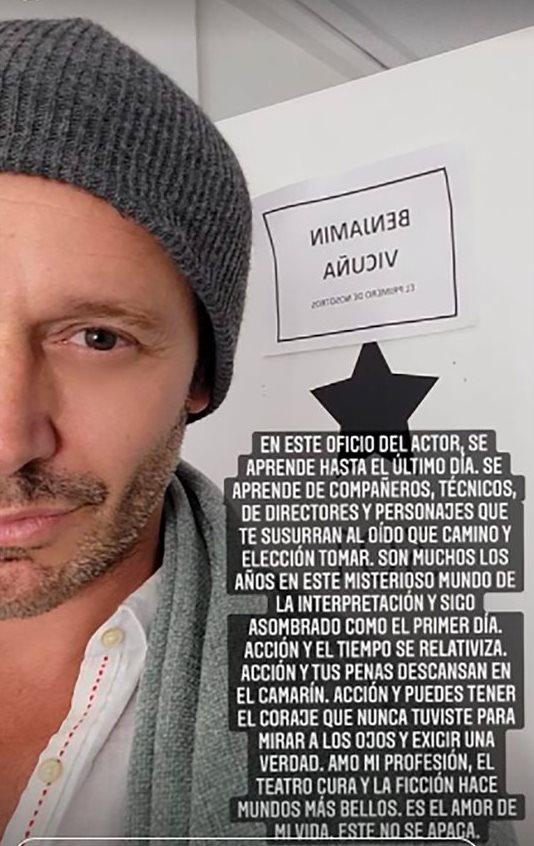 Marcial Tagle bromea con su parecido con Benjamín Vicuña