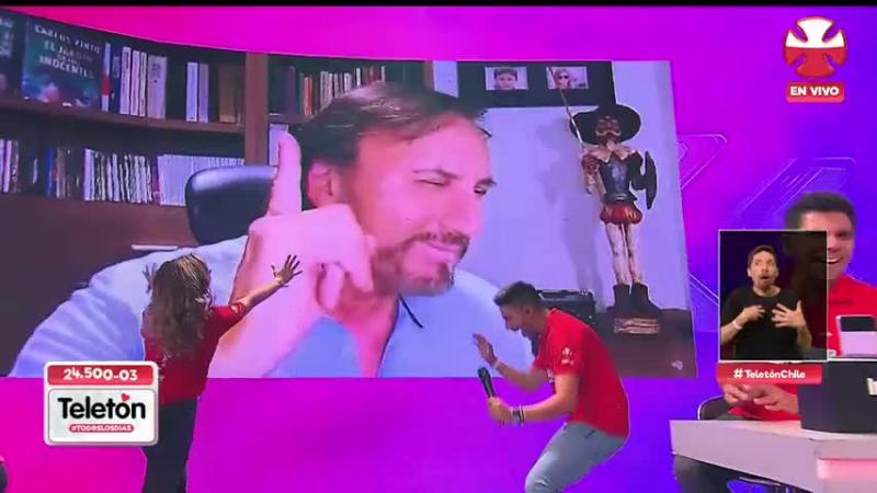 Carlos Pinto revoluciona la Teletón 2021 por su participación