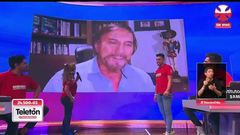Carlos Pinto revoluciona la Teletón 2021 por su participación