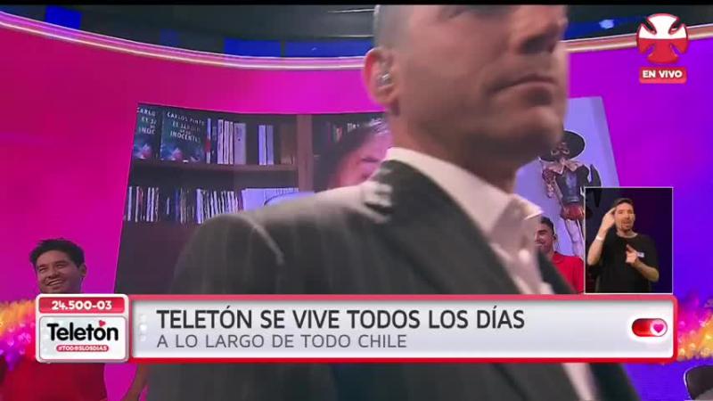 Carlos Pinto revoluciona la Teletón 2021 por su participación