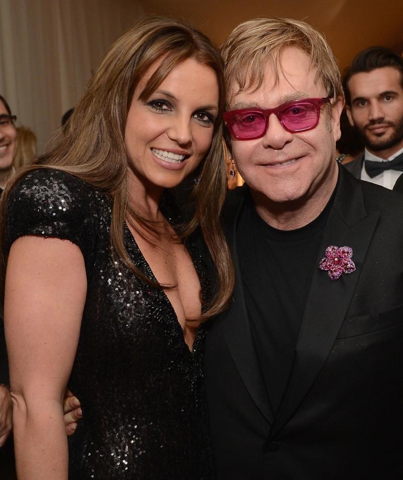 Britney Spears y Elton John