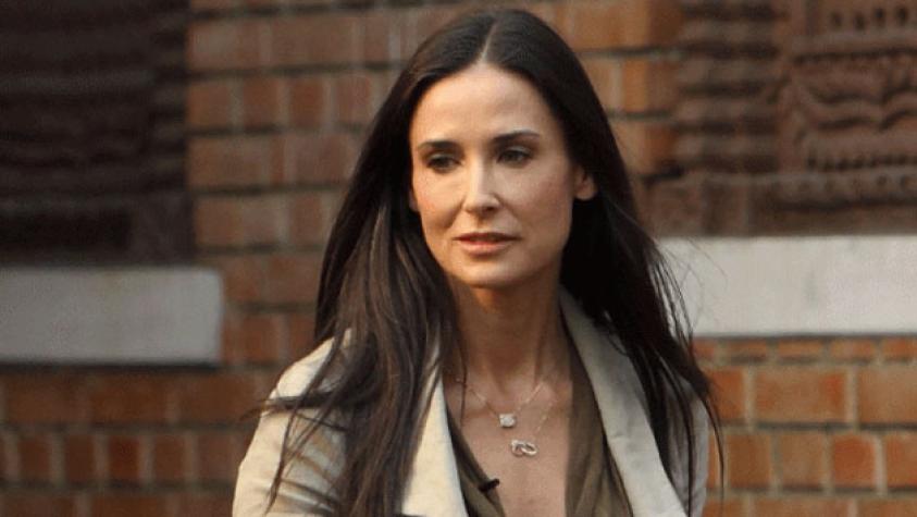 Demi Moore lloró con impactante confesión de su hija