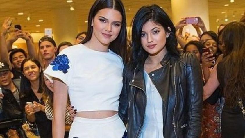 Kylie y Kendall Jenner protagonizan video subido de tono