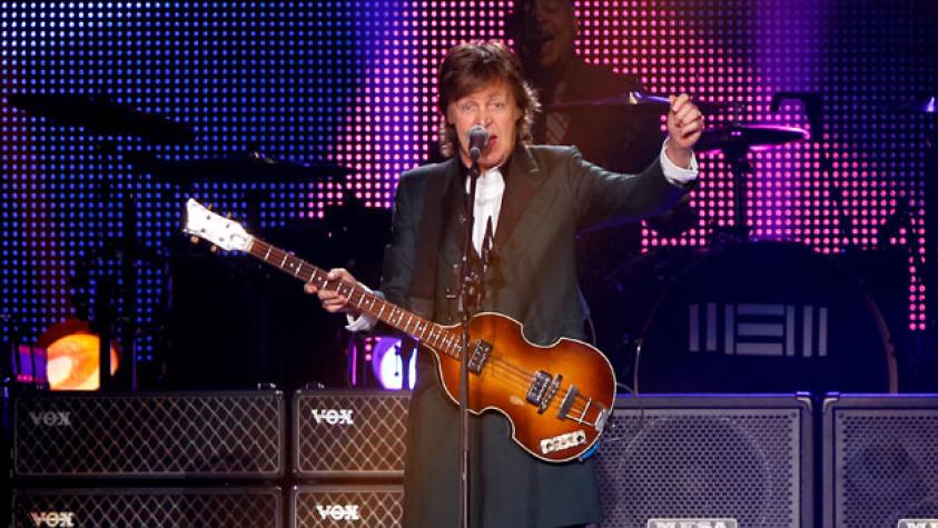 Paul McCartney no defraudó y una vez más brilló con su música