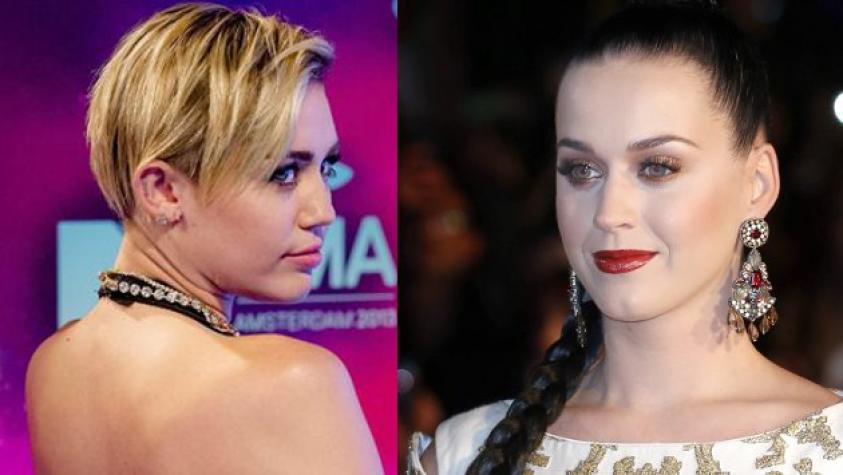 ¡Miley Cyrus y Katy Perry en guerra!