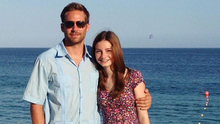 Hija de Paul Walker continuará con el legado de su padre