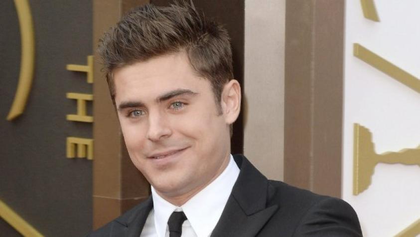 Zac Efron fue a los Oscar con su terapeuta