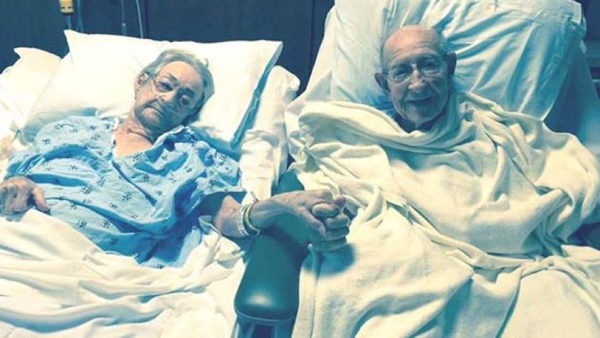 Historia de abuelitos que no se pueden separar conmueve al mundo