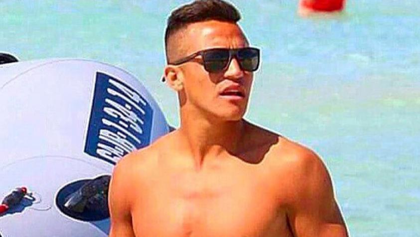 El sexy entrenamiento en cámara lenta de Alexis Sánchez