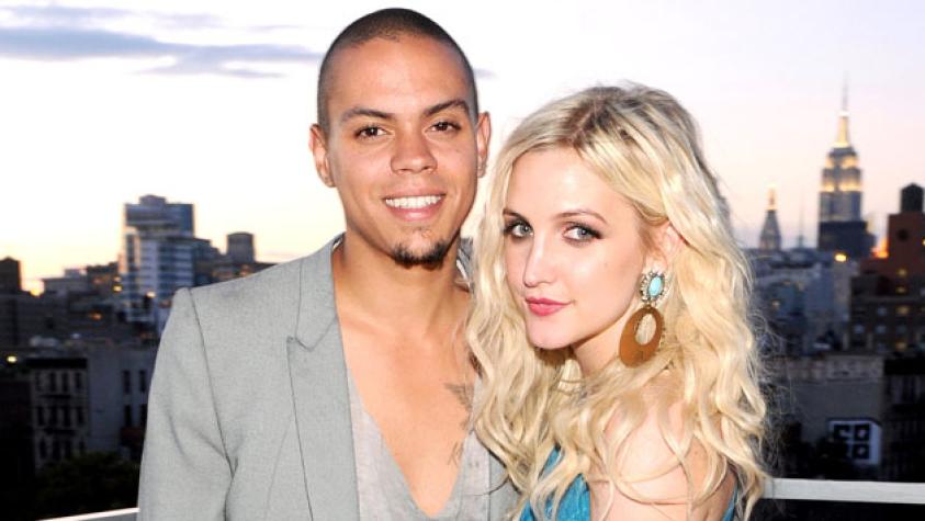 Evan Ross revela fotos inéditas de su matrimonio con Ashlee Simpson