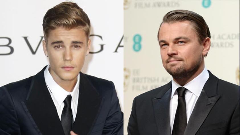 Leonardo DiCaprio y Justin Bieber se van juntos de fiesta