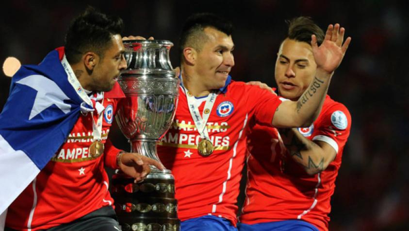 ¡Gary Medel se tatuó la Copa América!