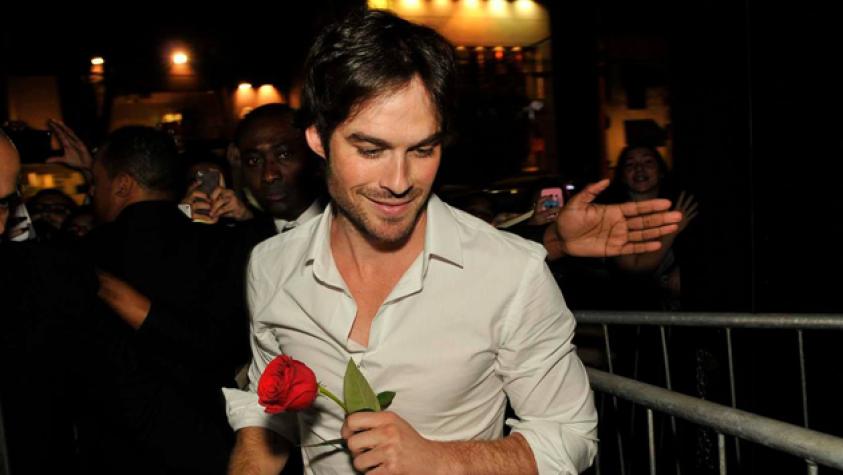 ¡Ian Somerhalder reveló que tiene una ex polola chilena!