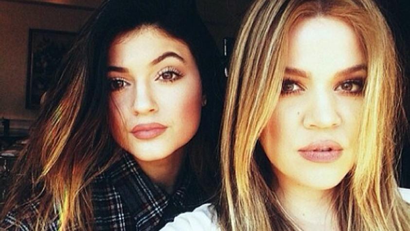 Kylie Jenner mostró a su hermana Khloe desnuda por accidente