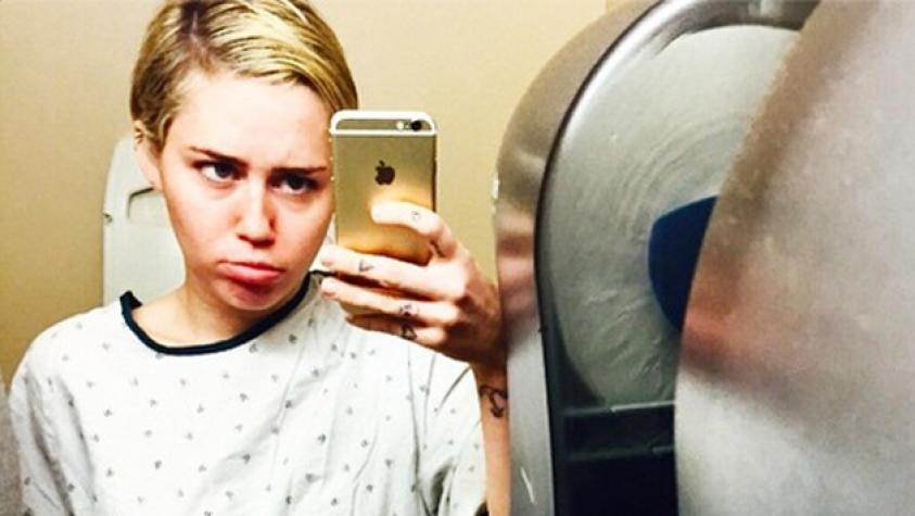 Miley Cyrus comparte explícitas fotos de su cirugía