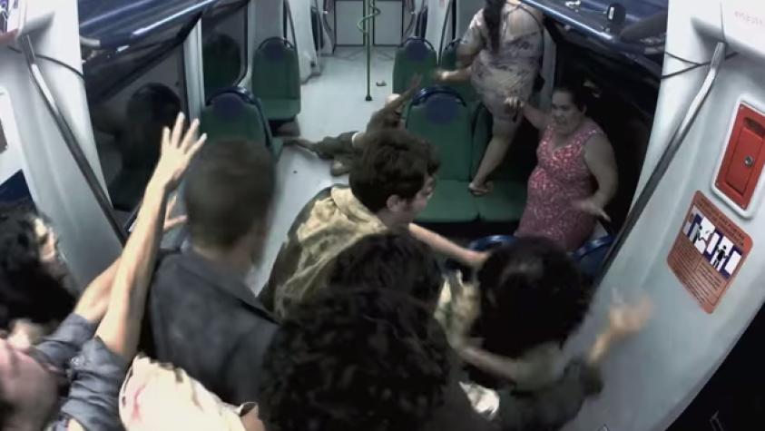 Terrorífica cámara oculta con zombies causa furor en Brasil