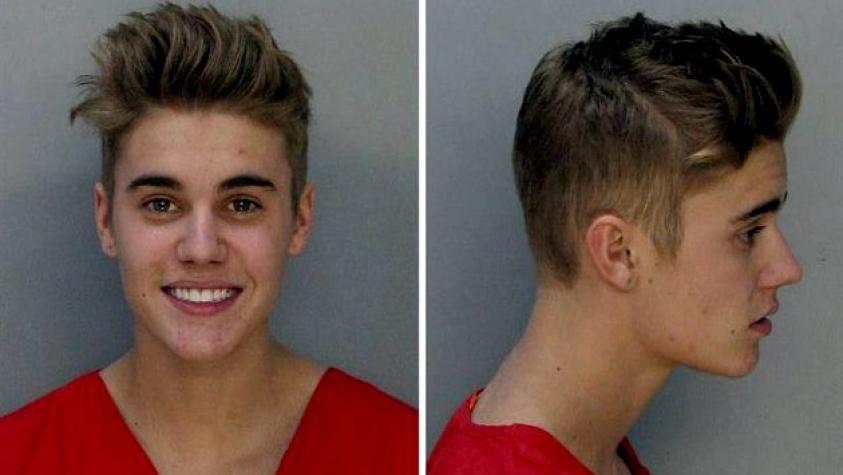 Justin Bieber de fiesta tras quedar en libertad