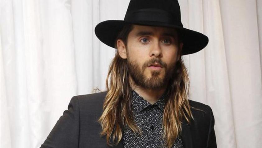 ¡Mira a Jared Leto con el pelo platinado!
