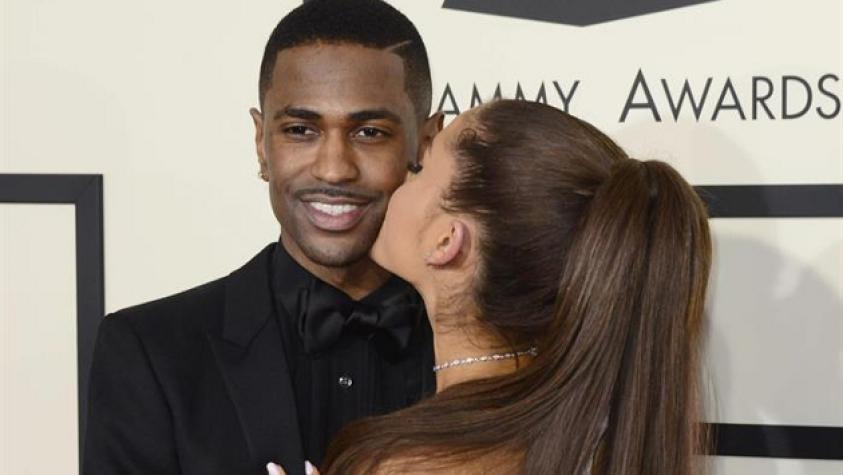¡Así se saludan Ariana Grande y Big Sean!