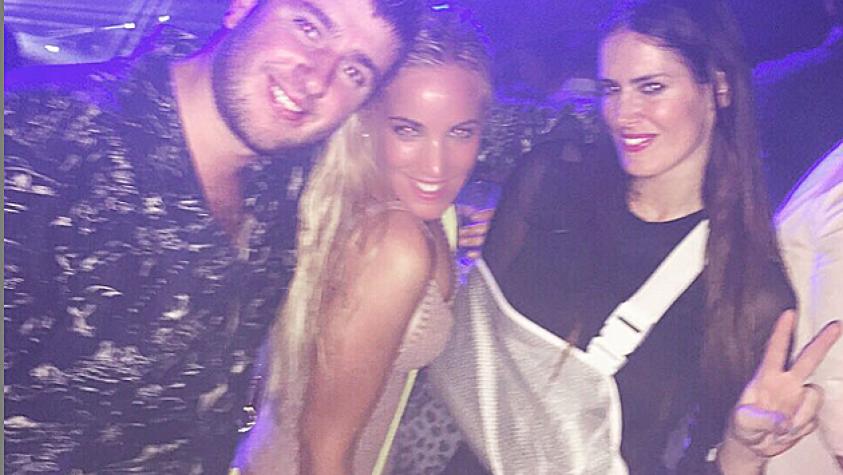 Adriana Barrientos carreteó sin notar que estaba fracturada