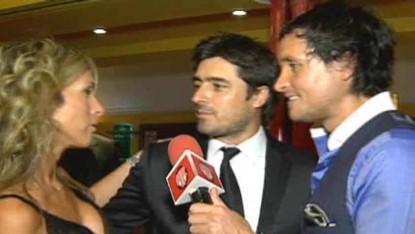 ¡Rodrigo Wainraihgt desordenó la alfombra roja de los Copihues!