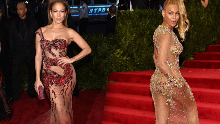 Carolina Herrera enterró los vestidos transparentes de JLO y Beyoncé