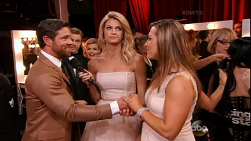 Acusan a coanimadora de "Dancing with the Stars" de despreciar en vivo a participante