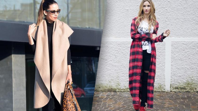 Moda: Chalecos, abrigos y blusas maxi son tendencia
