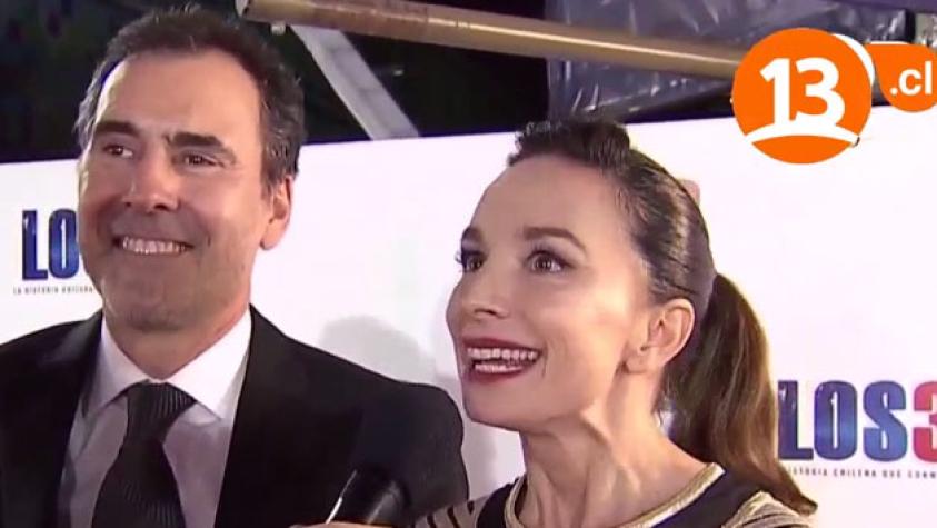 Cristián Campos y María José Prieto deslumbran en la Alfombra Roja