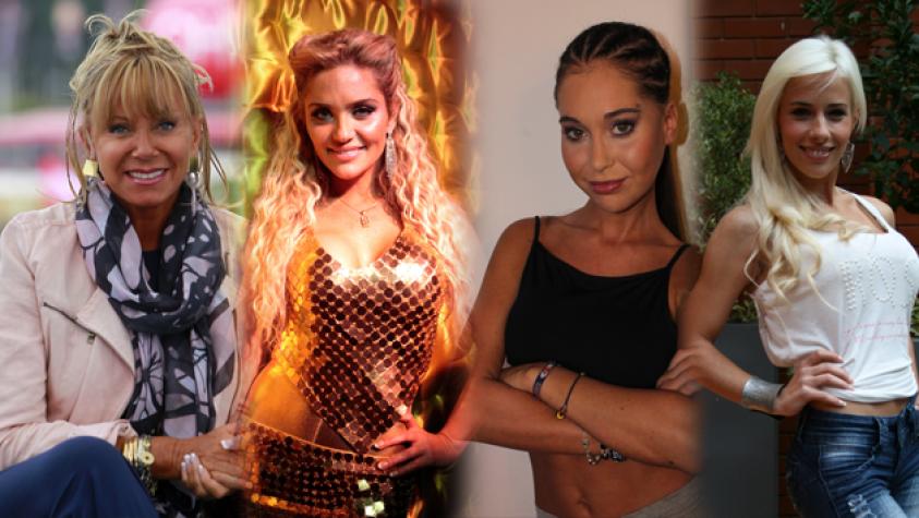 Las faranduleras de ayer vs las hoy