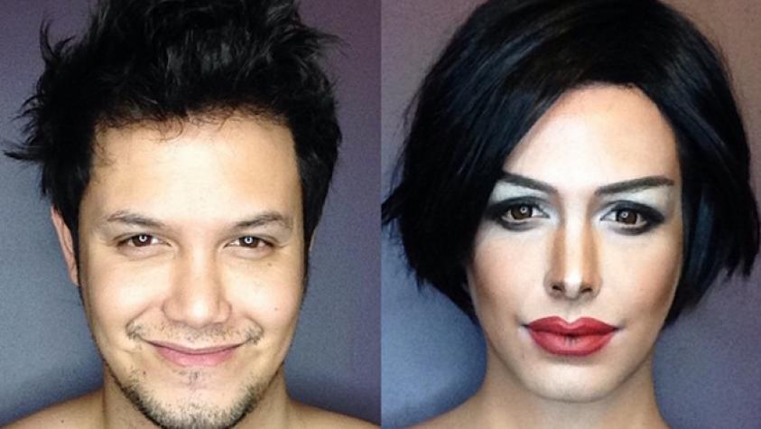 Artista que imita a famosas con maquillaje se convirtió en Caitlyn Jenner