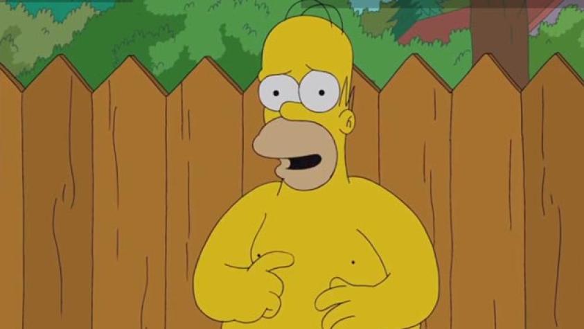 Homero Simpson se unió al “Ice Bucket Challenge”