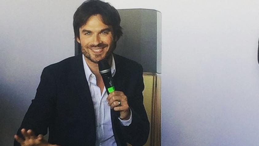 Sigue los pasos de Ian Somerhalder en Chile