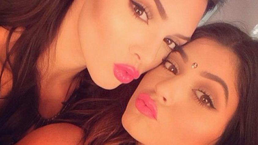 Las hermanas Jenner y Cara Delevingne bailan sensualmente en premier de “Paper Towns”